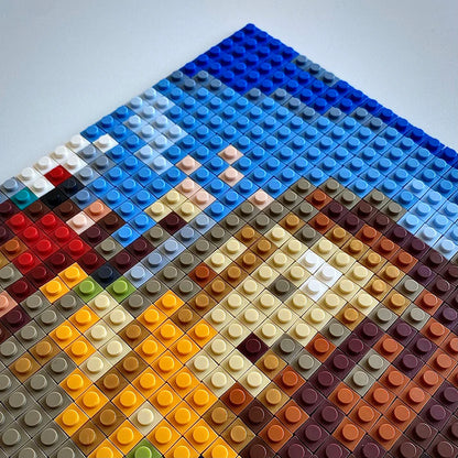 ASTROWORLD Buildable Brick Art