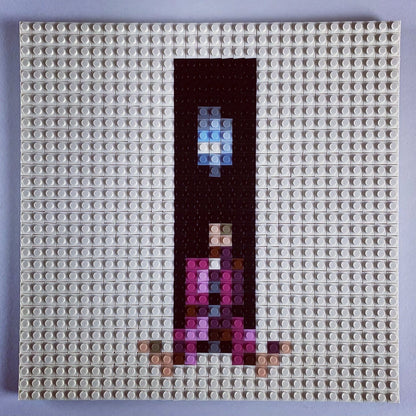 Swimming Buildable Brick Art